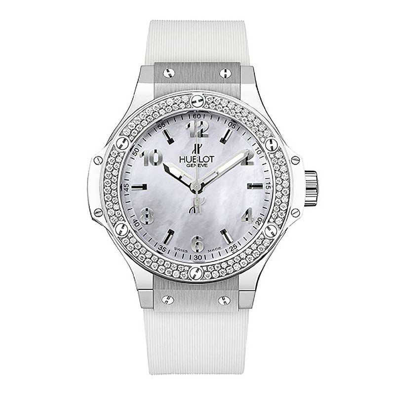 HUBLOT BIG BANG ALL WHITE DIAMONDS MOTHER OF PEARL ウブロ ビッグ