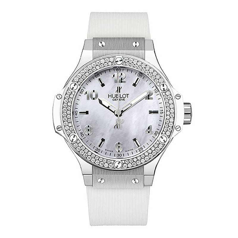 HUBLOT BIG BANG ALL WHITE DIAMONDS MOTHER OF PEARL ウブロ ビッグ・バン オールホワイト ダイヤモンド マザーオブパール 361.SE.6010.RW.1104
