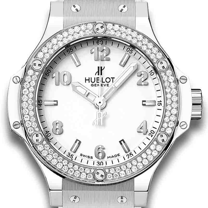 HUBLOT BIG BANG STEEL WHITE DIAMONDS ウブロ ビッグ・バン スチール