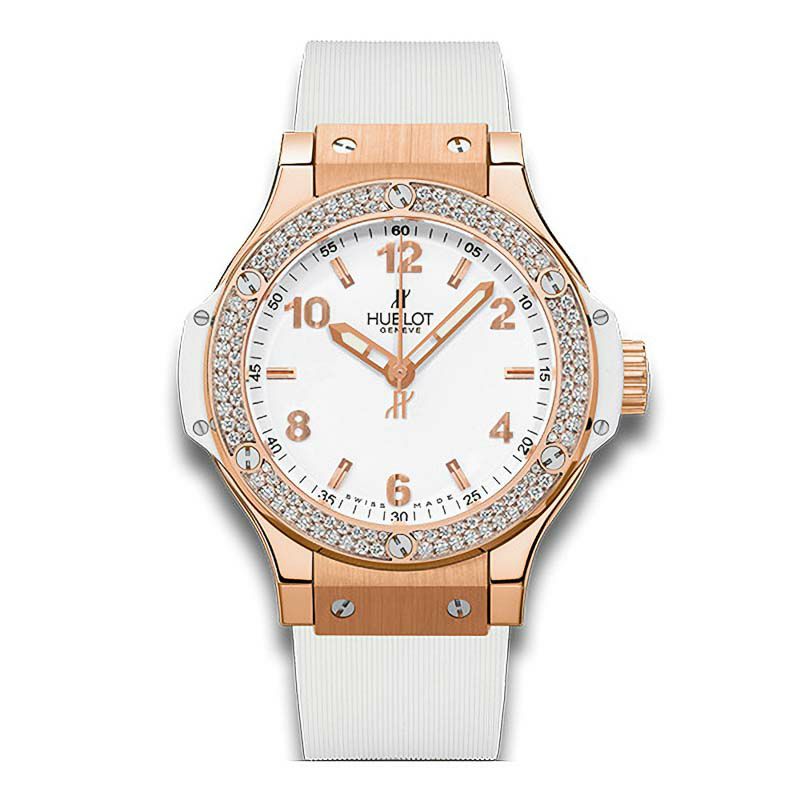 HUBLOT BIG BANG GOLD WHITE DIAMONDS ウブロ ビッグ・バン ゴールド ホワイト ダイヤモンド 361.PE.2010.RW.1104