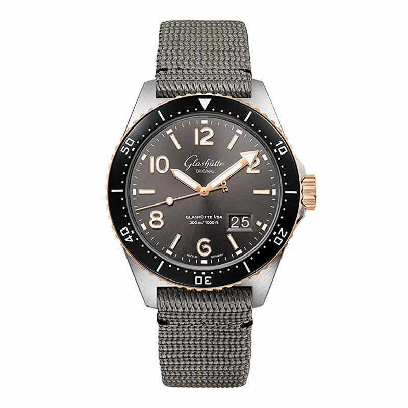 GLASHUTTE ORIGINAL SeaQ Panorama Date グラスヒュッテ・オリジナル 