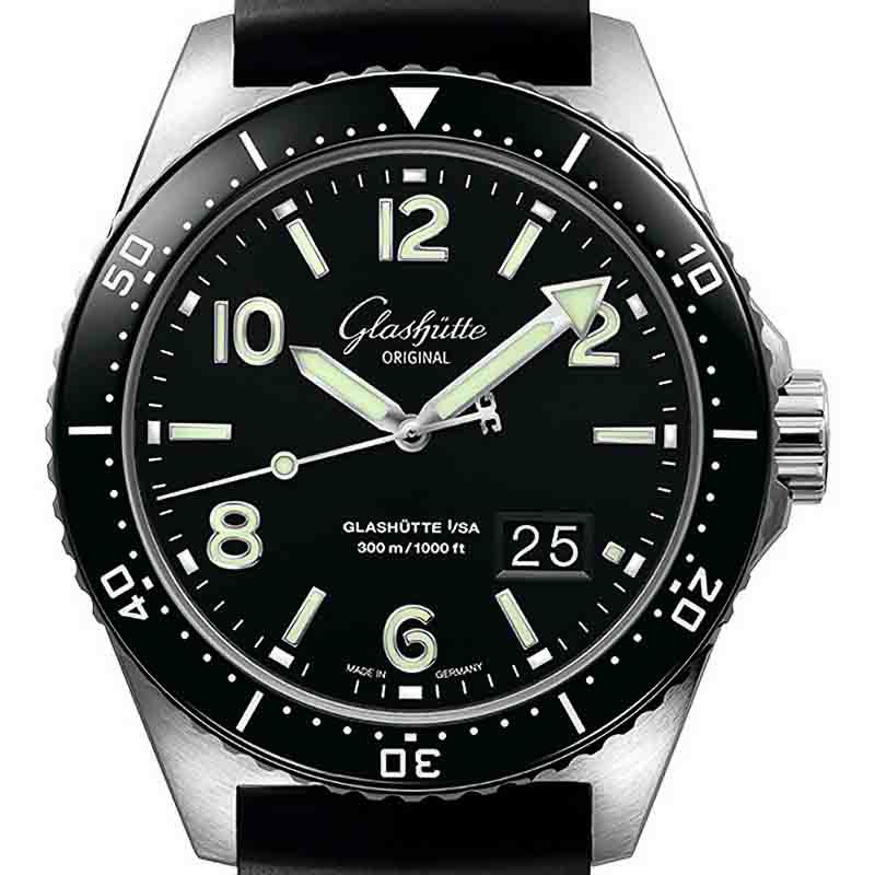 GLASHUTTE ORIGINAL SeaQ Panorama Date グラスヒュッテ・オリジナル シーキュー パノラマデイト  1-36-13-01-80-33｜正規取り扱いブランド｜時計・腕時計の通販サイトBEST ISHIDA（正規・中古販売店）