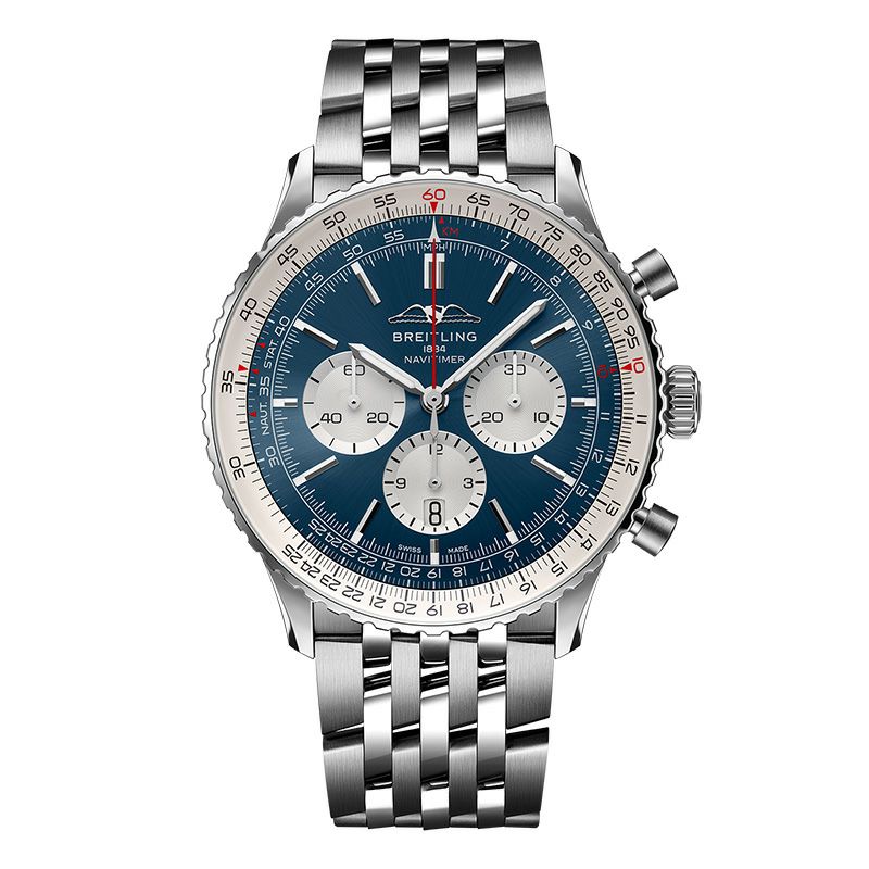BREITLING NAVITIMER B01 CHRONOGRAPH 46 ブライトリング ナビタイマー B01 クロノグラフ 46 AB0137211C1A1