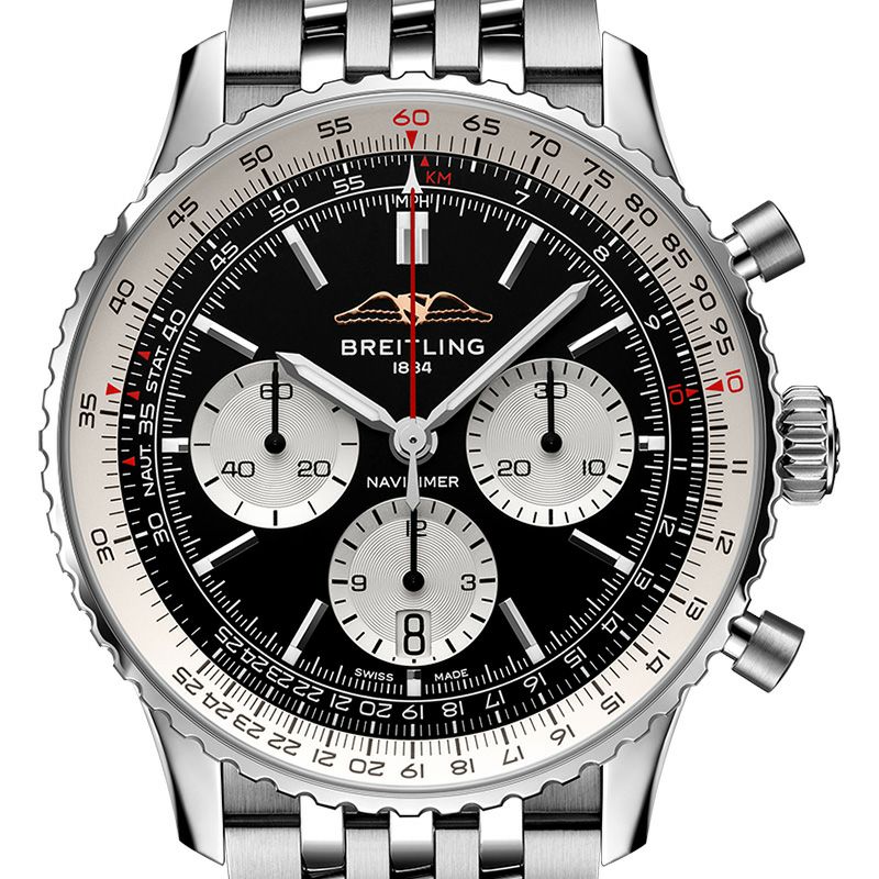 BREITLING NAVITIMER B01 CHRONOGRAPH 43 ブライトリング ナビタイマー B01 クロノグラフ 43 AB0138211B1A1