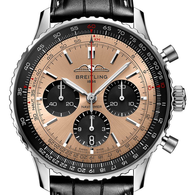 BREITLING NAVITIMER B01 CHRONOGRAPH 43 ブライトリング ナビタイマー B01 クロノグラフ 43  AB0138241K1P1｜正規取り扱いブランド｜時計・腕時計の通販サイトBEST ISHIDA（正規・中古販売店）