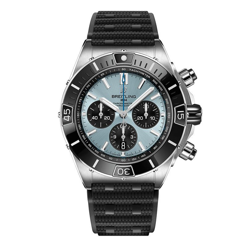 最終値下げ‼️最安値Breitling Chronomat 自動巻き時計　本物保証 価格改定までのラストチャンス！クロノマットアイスブルー入荷の