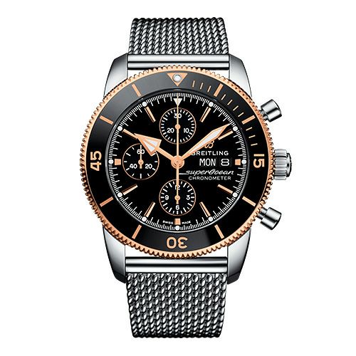 【正規】【自動巻き】【メンズ】【腕時計】BREITLING Superocean Heritage II Chronograph 44 ブライトリング スーパーオーシャン ヘリテージ II クロノグラフ 44 U13313121B1A1 時計・腕時計の通販サイト - BEST Ishida