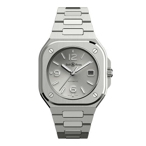 BELL & ROSS BR 05 GREY STEEL ベル＆ロス BR 05 グレイスティール BR05A-GR-ST/SST