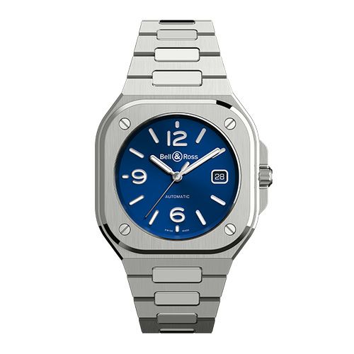 Bell ＆ Ross BR 05 BLUE STEEL ベル＆ロス BR 05 ブルー スティール BR05A-BLU-ST/SST｜正規取り扱いブランド｜時計・腕時計の通販サイトBEST  ISHIDA（正規・中古販売店）