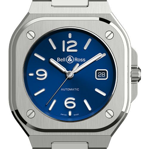 Bell and ross discount br 05 blue steel