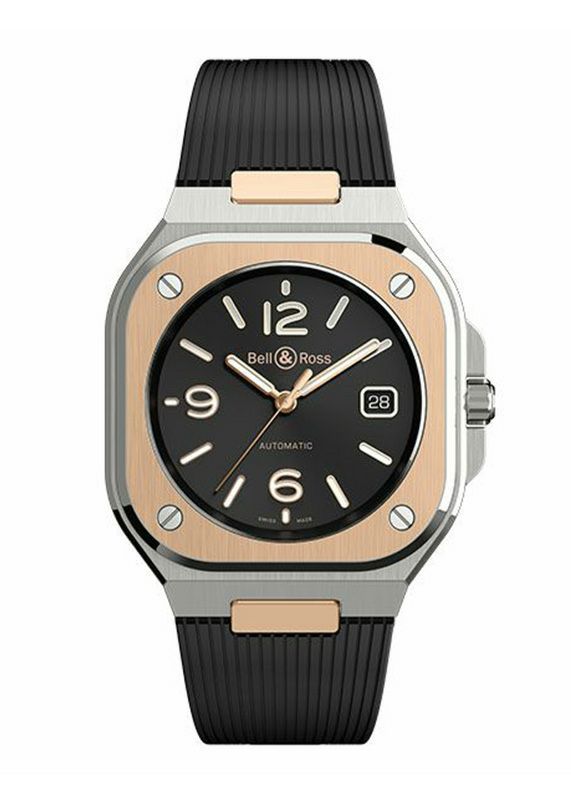 Bell ＆ Ross BR 05 BLACK STEEL & GOLD ベル＆ロス BR 05 ブラック  