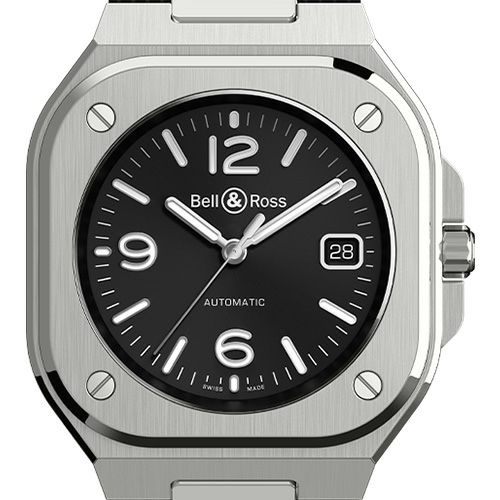 Bell ＆ Ross BR 05 BLACK STEEL ベル＆ロス BR 05 ブラック  