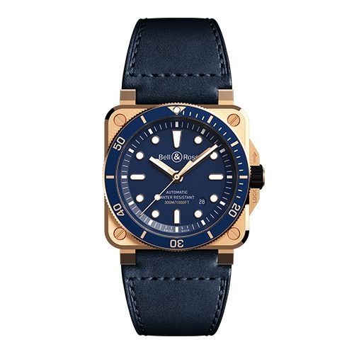 Bell ＆ Ross BR 03-92 DIVER BLUE BRONZE ベル＆ロス BR 03-92 ダイバー ブルー ブロンズ BR0392-D-LU-BR/SCA