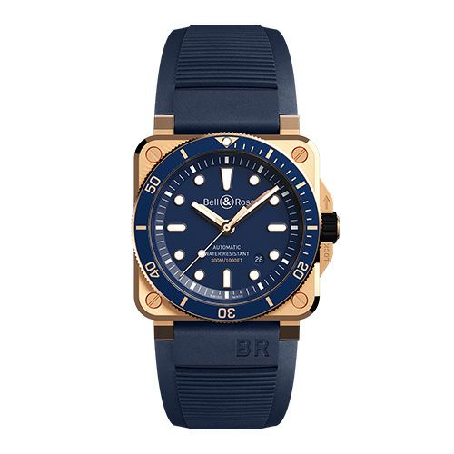 Bell ＆ Ross BR 03-92 DIVER BLUE BRONZE ベル＆ロス BR 03-92 ダイバー ブルー ブロンズ BR0392-D-LU-BR/SCA