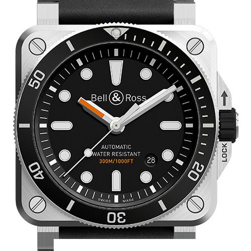 Bell ＆ Ross BR 03-92 DIVER ベル＆ロス BR 03-92 ダイバー BR0392-D-BL-ST/SRB｜正規取り扱いブランド｜時計・腕時計の通販サイトBEST  ISHIDA（正規・中古販売店）