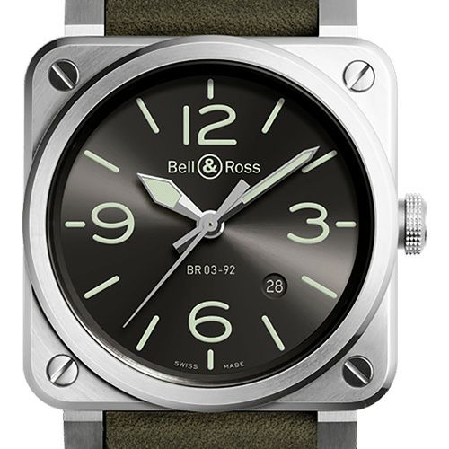 Bell ＆ Ross BR 03-92 GREY LUM ベル＆ロス BR 03-92 グレー ラム 