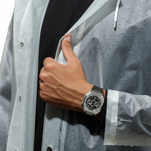 【正規】【自動巻き】【メンズ】【腕時計】Bell u0026 Ross BR 05 CHRONO Black Steel ベルu0026ロス BR 05 クロノ ブラック スティール BR05C-BL-ST/SRB 時計・腕時計の通販サイト - BEST Ishida