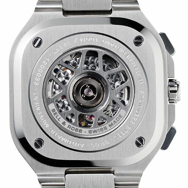 BELL & ROSS BR 05 CHRONO BLUE STEEL ベル＆ロス BR 05 クロノ ブルースティール BR05C-BU-ST/SST