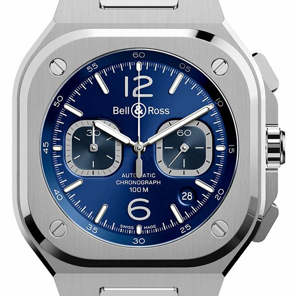 Bell ＆ Ross BR 05 CHRONO BLUE STEEL ベル＆ロス BR 05 クロノ ブルー スティール BR05C-BU-ST/SRB｜正規取り扱いブランド｜時計・腕時計の通販サイトBEST  ISHIDA（正規・中古販売店）