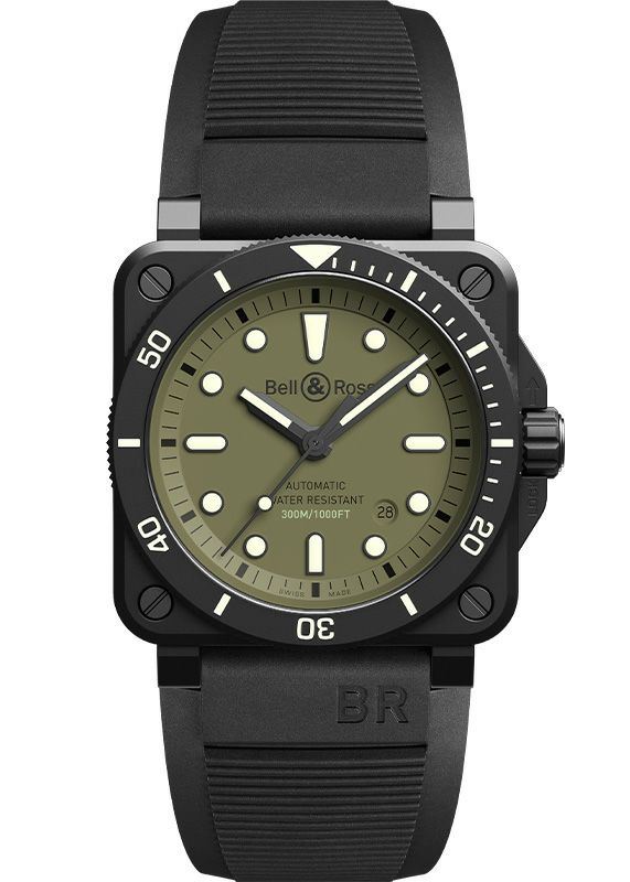Bell ＆ Ross BR 03-92 DIVER MILITARY ベル＆ロス BR 03-92 ダイバー 
