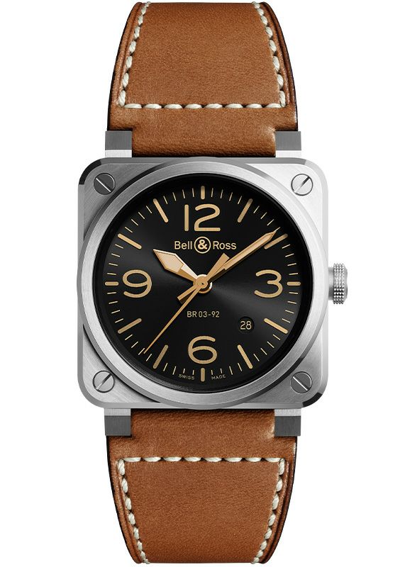 Bell ＆ Ross BR 03-92 GOLDEN HERITAGE ベル＆ロス BR 03-92 ゴールデンヘリテージ BR0392-GH-ST/SCA