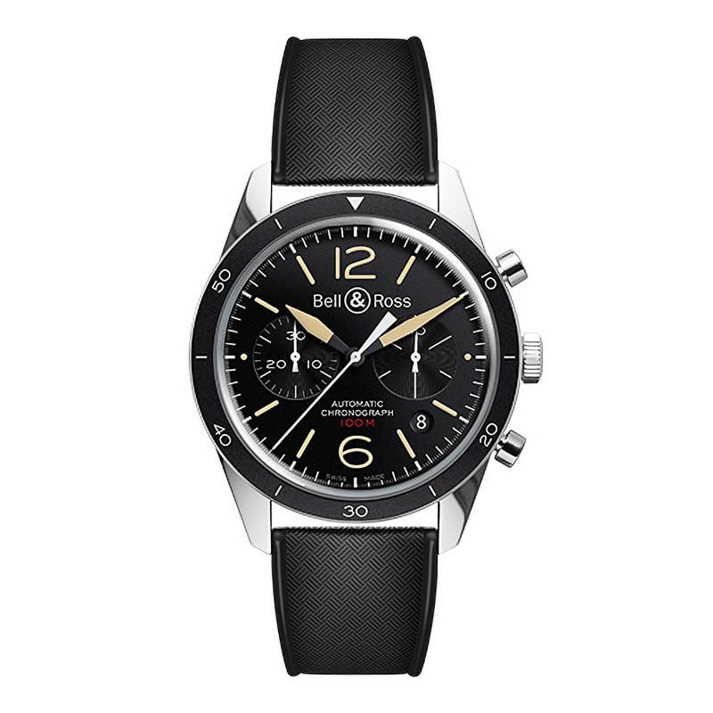 Bell ＆ Ross BR 126 SPORT HERITAGE ベル＆ロス BR 126 スポーツ ヘリテージ BRV126-ST-HER/SRB