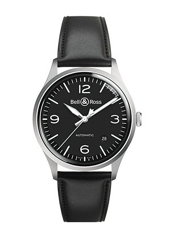 Bell ＆ Ross BR V1-92 BLACK STEEL ベル＆ロス BR V1-92 ブラック スティール BRV192-BL-ST/SCA