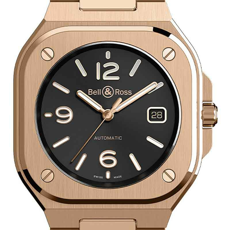 Bell ＆ Ross BR 05 GOLD ベル＆ロス BR 05 ゴールド BR05A-BL-PG/SPG