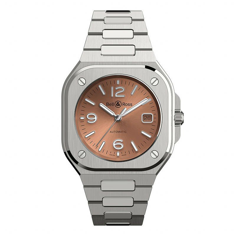 Bell ＆ Ross BR 05 COPPER BROWN ベル＆ロス BR 05 コッパー ブラウン BR05A-BR-ST/SST