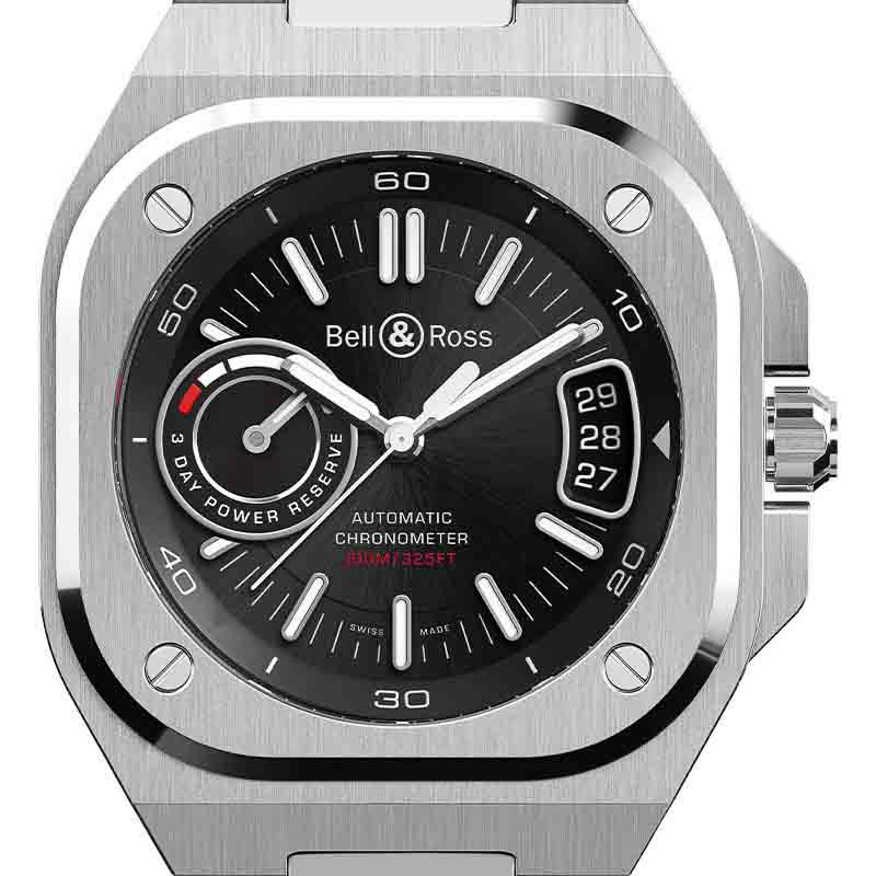 Bell ＆ Ross BR-X5 BLACK STEEL ベル＆ロス BR-X5 ブラック