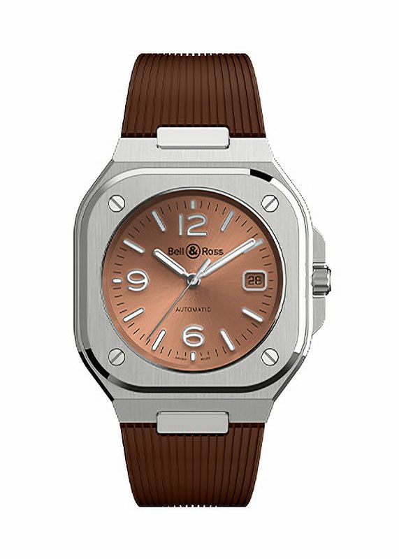 Bell ＆ Ross BR 05 COPPER BROWN ベル＆ロス BR 05 コッパー ブラウン BR05A-BR-ST/SRB