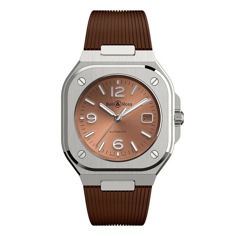 Bell ＆ Ross BR 05 COPPER BROWN ベル＆ロス BR 05 コッパー ブラウン BR05A-BR-ST/SRB