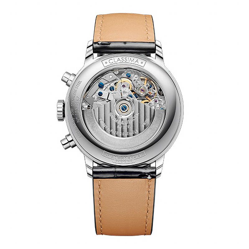 BAUME＆MERCIER ボーム＆メルシエ 時計 手巻き 稼動品 ボーム＆メルシエ フェア×ハンプトンは、二重巻のストラップがオシャレ