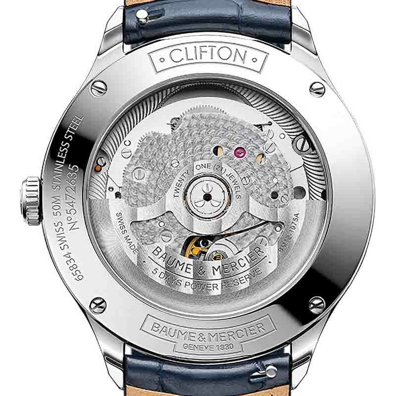 BAUME＆MERCIER Clifton Baumatic - 10398 ボーム＆メルシエ クリフトン ボーマティック 10398  M0A10398｜正規取り扱いブランド｜時計・腕時計の通販サイトBEST ISHIDA（正規・中古販売店）