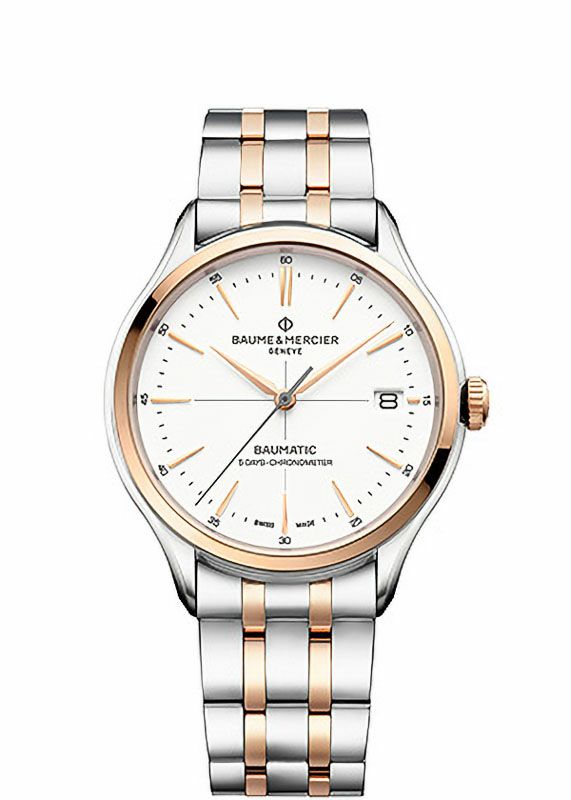 BAUME＆MERCIER Clifton Baumatic COSC 10458 ボーム＆メルシエ 