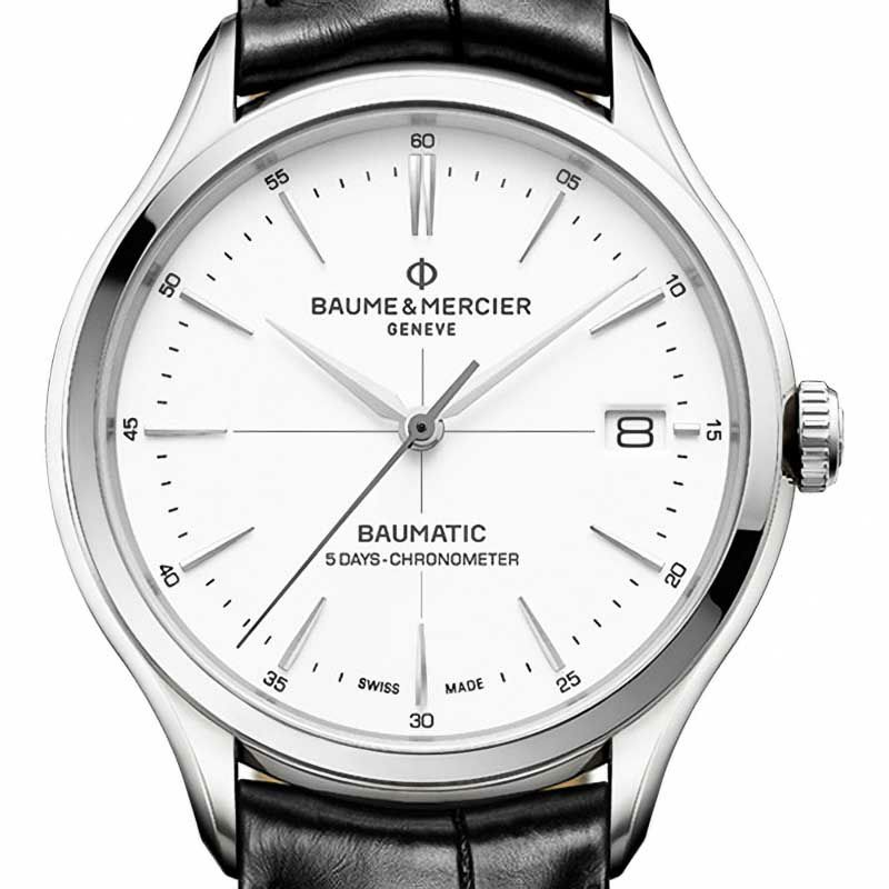 BAUME＆MERCIER Clifton Baumatic COSC 10518 ボーム＆メルシエ