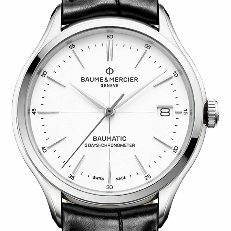 BAUME＆MERCIER Clifton Baumatic COSC 10518 ボーム＆メルシエ  