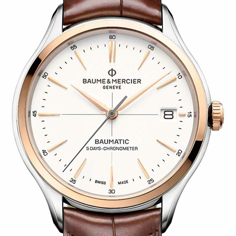 BAUME＆MERCIER Clifton Baumatic COSC 10519 ボーム＆メルシエ