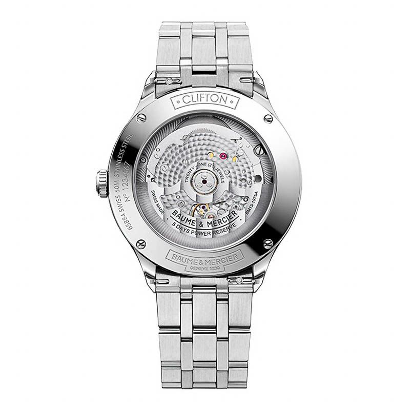 BAUME＆MERCIER Clifton Baumatic COSC 10551 ボーム＆メルシエ 