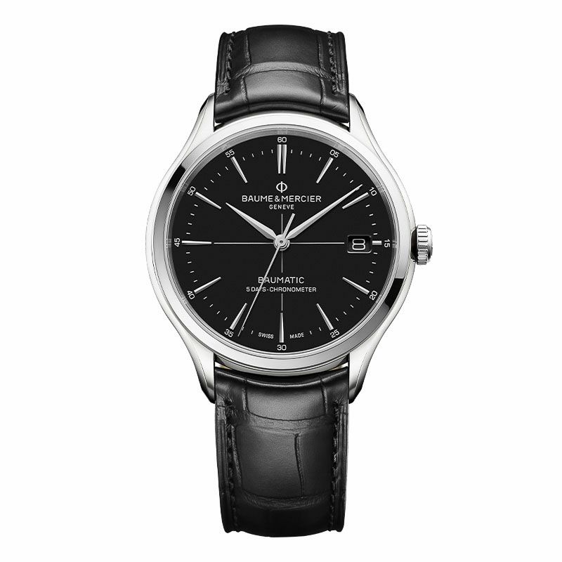 BAUME＆MERCIER CLIFTON BAUMATIC BLACK COSC 10692 ボーム＆メルシエ クリフトン ボーマティック ブラック COSC 10692 M0A10692
