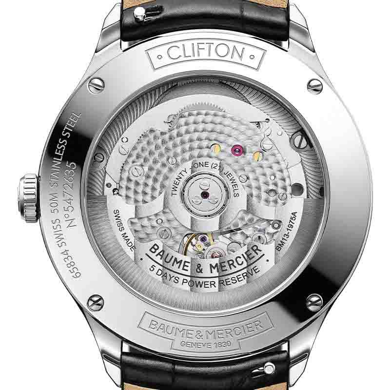 BAUME＆MERCIER CLIFTON BAUMATIC BLACK COSC 10692 ボーム＆メルシエ クリフトン ボーマティック ブラック COSC 10692 M0A10692