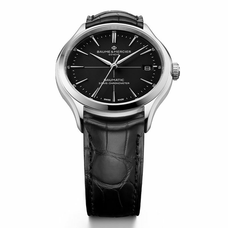 BAUME＆MERCIER CLIFTON BAUMATIC BLACK COSC 10692 ボーム＆メルシエ 