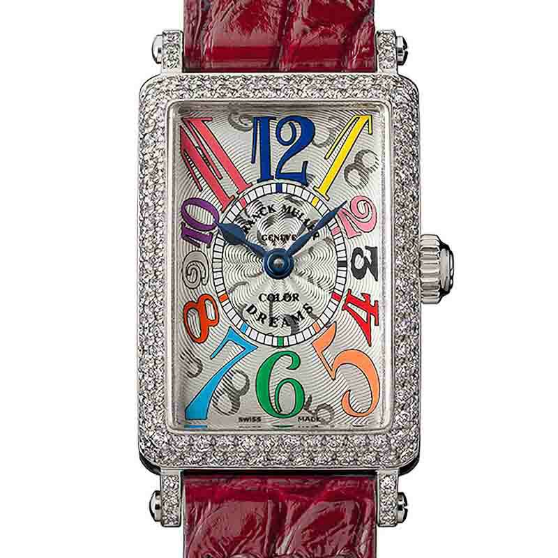 FRANCK MULLER LONG ISLAND PETIT COLOR DREAMS DIAMOND フランク ミュラー ロングアイランド プティ カラードリーム ダイヤモンド 802QZCOLDRMD OG