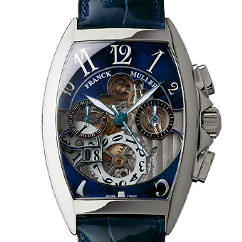 FRANCK MULLER CINTREE CURVEX CHRONOGRAPH BIGDATE フランク ミュラー 