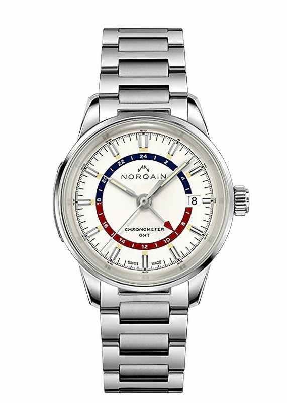 NORQAIN Freedom 60 GMT Opaline Dial ノルケイン フリーダム 60 GMT 