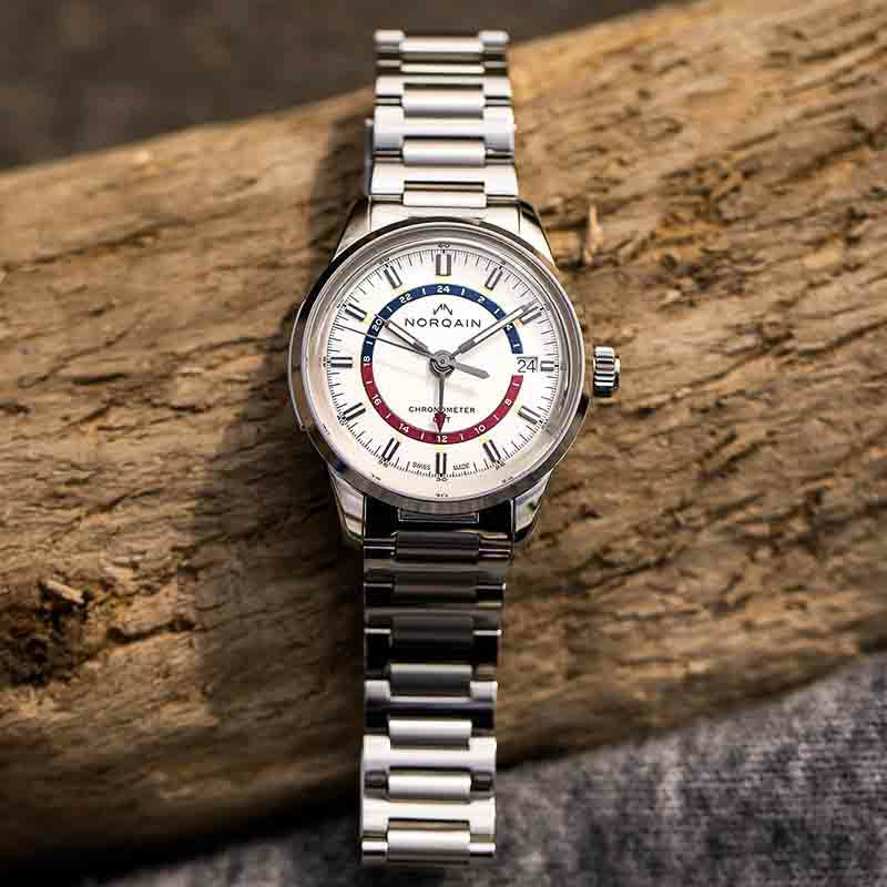 NORQAIN Freedom 60 GMT Opaline Dial ノルケイン フリーダム 60 GMT  