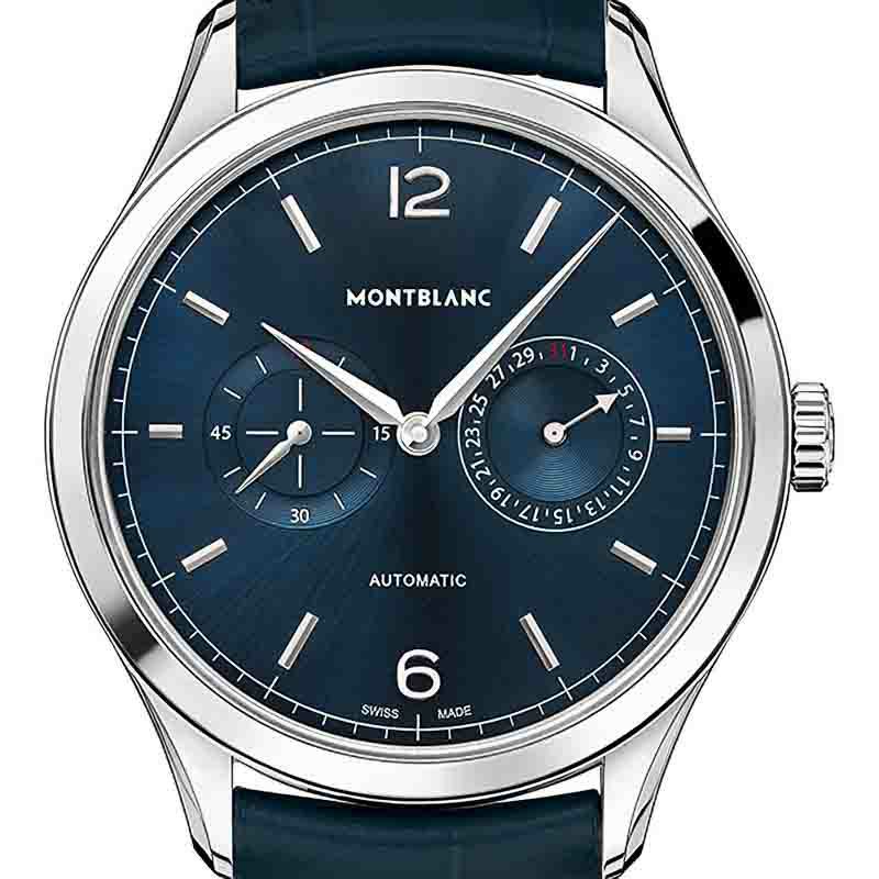 MONTBLANC Heritage ChronomEtrie Twincounter Date モンブラン 