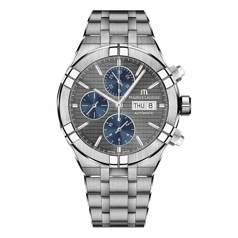 MAURICE LACROIX AIKON AUTOMATIC CHRONOGRAPH TITANIUM モーリス・ラクロア アイコン オートマティック クロノグラフ チタニウム AI6038-TT032-330-1