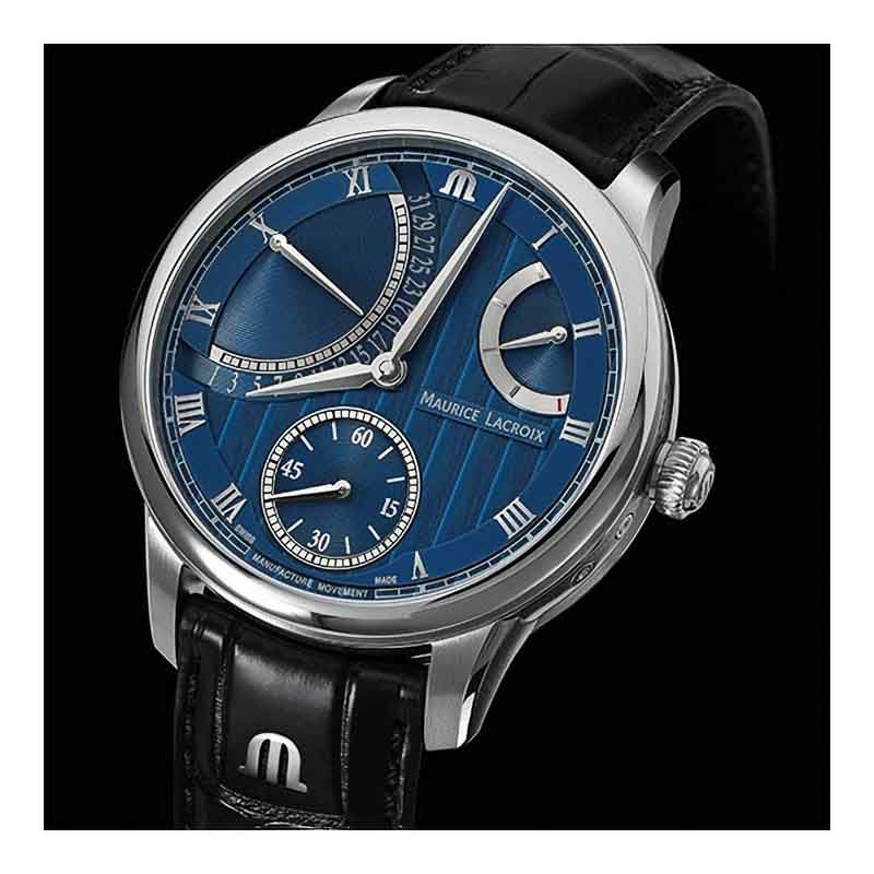 MAURICE LACROIX MASTERPIECE RETROGRADE CALENDAR モーリス・ラクロア マスターピース レトログラード  カレンダー MP6568-SS001-430-1｜正規取り扱いブランド｜時計・腕時計の通販サイトBEST ISHIDA（正規・中古販売店）