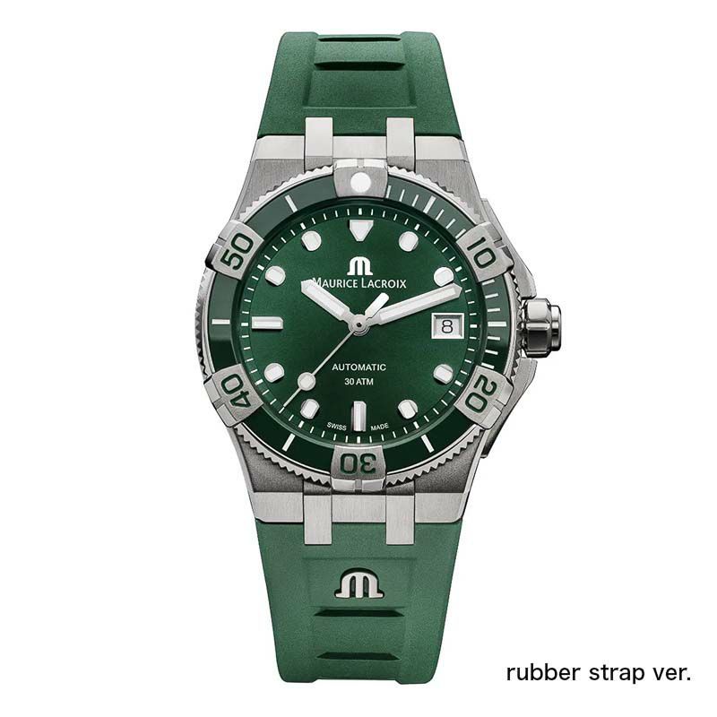 MAURICE LACROIX AIKON Venturer 38 mm Strap Set モーリス・ラクロア アイコン ベンチュラ― 38 mm ストラップセット AI6057-SSL5F-630-D